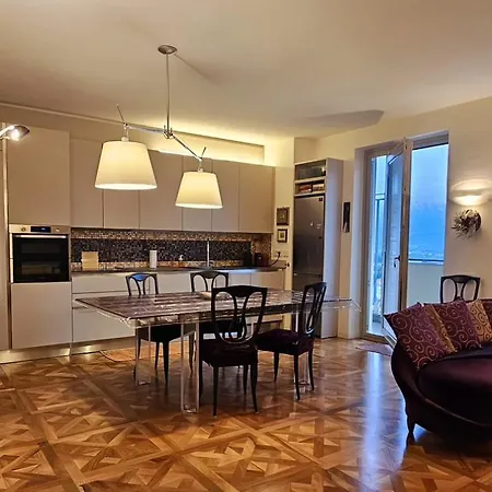 Apartment Il Grattacielo Luxury - Center - Confort And Beautiful View Pinerolo
